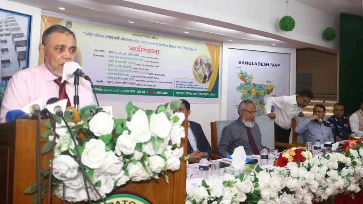 আইনের শাসন ইলেকশনে দেখাতে চাই সিইসি