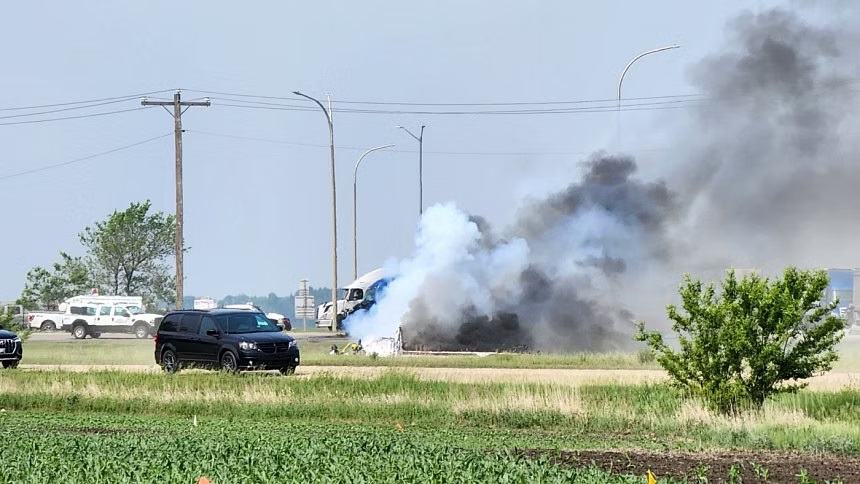 Road accident kills 15 in Canada’s Manitoba