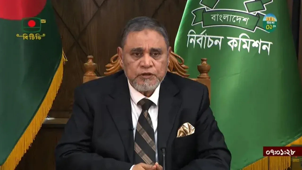 সবাইকে ভোট দেওয়ার এবং জয়-পরাজয় মেনে নেওয়ার আহ্বান সিইসির