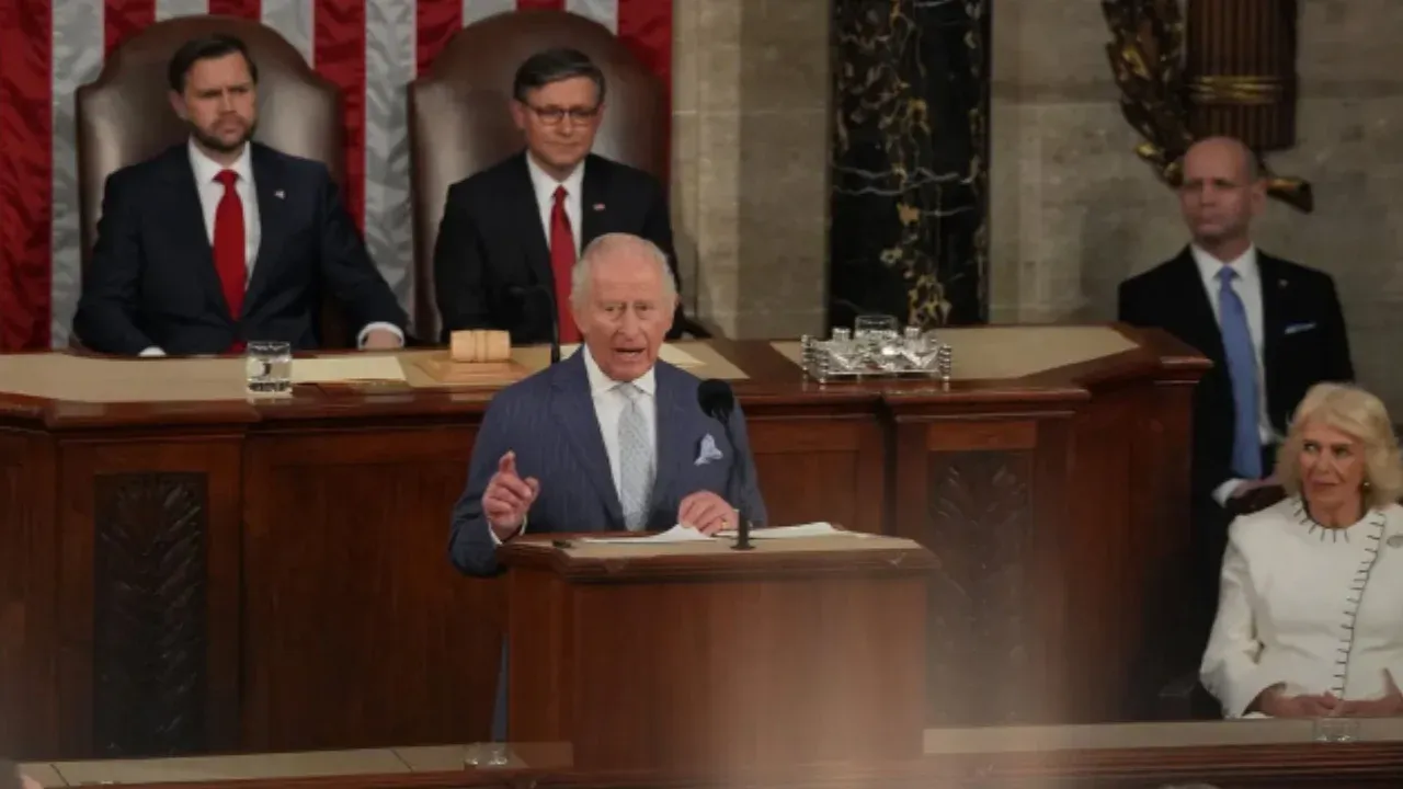 মার্কিন কংগ্রেস দাঁড়িয়ে যুক্তরাষ্ট্রকে যেসব সদুপদেশ দিলেন রাজা চার্লস