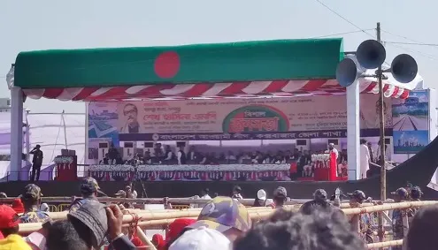 কক্সবাজারে আওয়ামী লীগের জনসভা শুরু