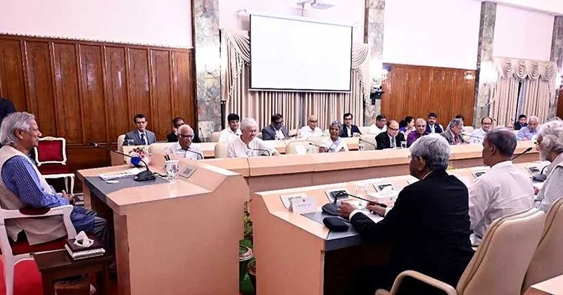 যমুনায় চলছে উপদেষ্টা পরিষদের বৈঠক