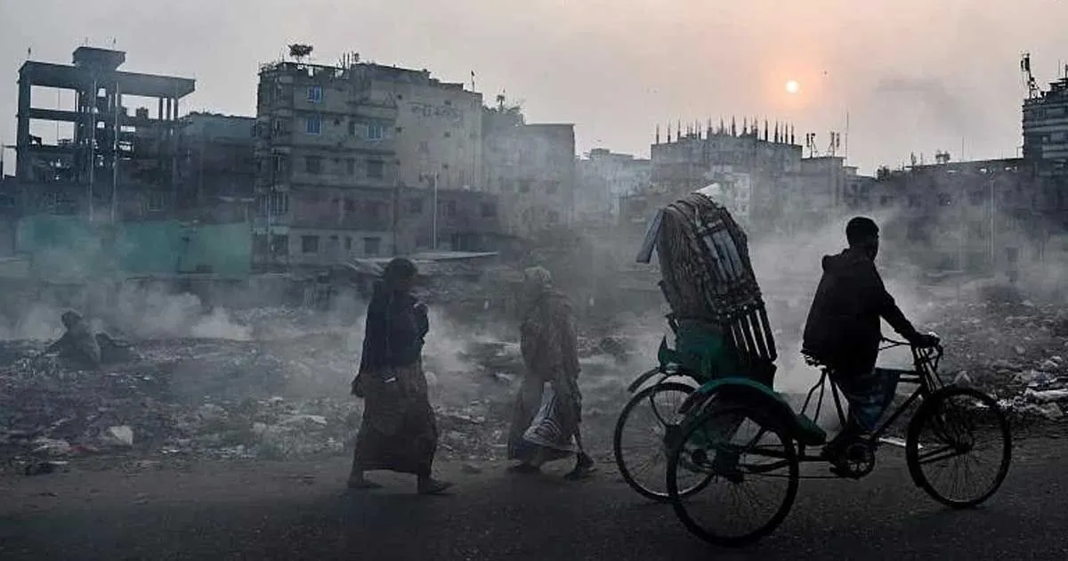 বায়ুদূষণে শীর্ষ পাঁচে ঢাকা