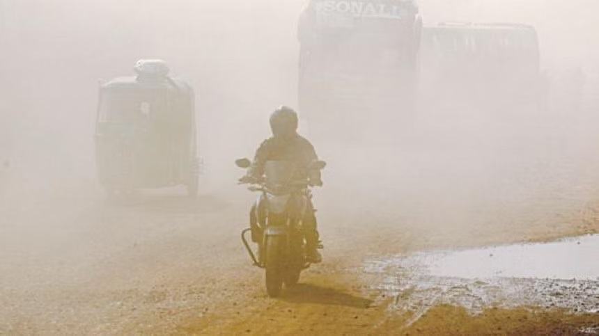 Dhaka's air world's most polluted this morning