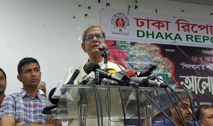 তত্ত্বাবধায়ক ছাড়া বাংলাদেশে কোনো নির্বাচন হবে না : ফখরুল