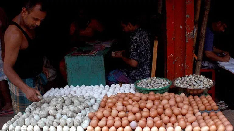 Egg prices in Bangladesh over double global market prices