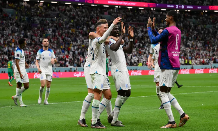 England subdue Senegal to book France clash in quarters