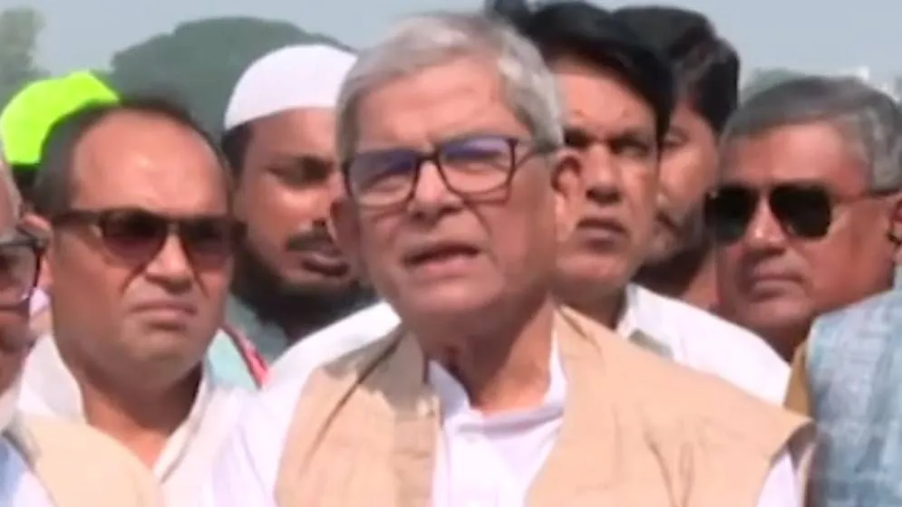 ভারতের দাদাগিরি বন্ধ করতে হবে: মির্জা ফখরুল