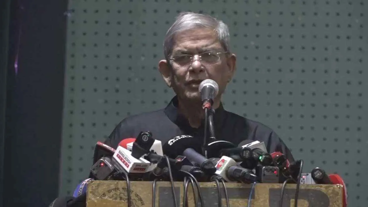 আমাদের প্রতিপক্ষ বানাবেন না, সরকারকে মির্জা ফখরুল