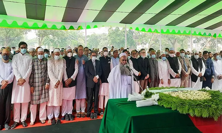 জাতীয় ঈদগাহে ডেপুটি স্পিকারের জানাজা অনুষ্ঠিত