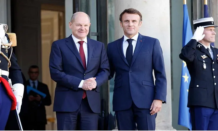 France, Germany bid to firm ties strained by Ukraine invasion