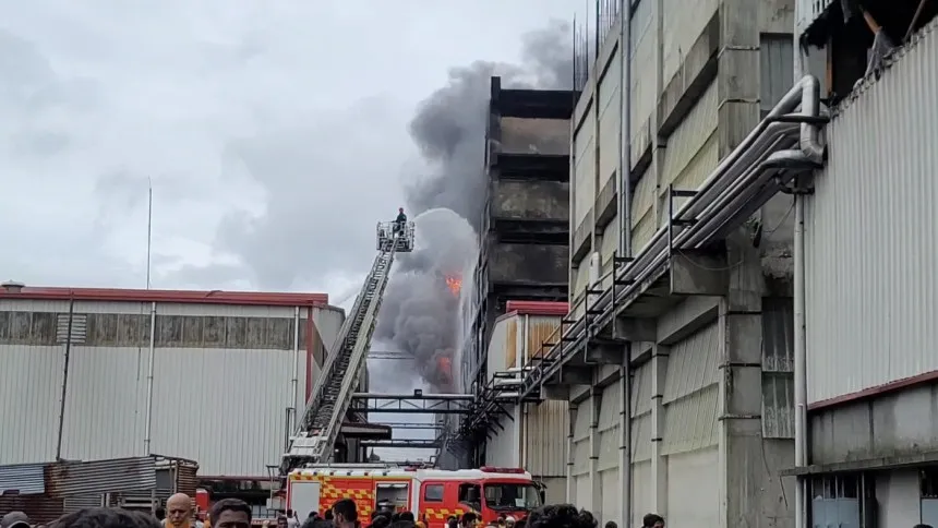 Gazi Tyre factory fire under control after 22hrs