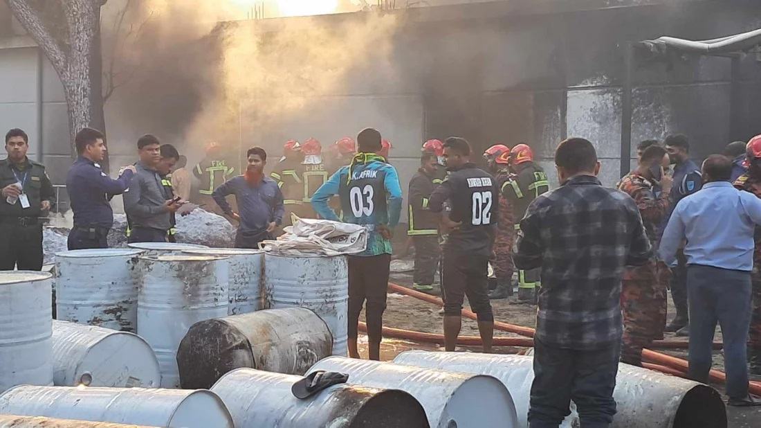 1 killed in Gazipur factory fire