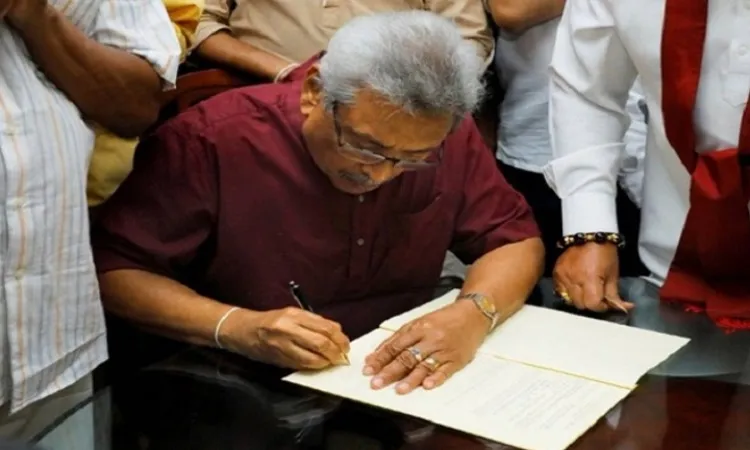 প্রেসিডেন্ট গোতাবায়ার পদত্যাগ, নিশ্চিত করলেন স্পিকার