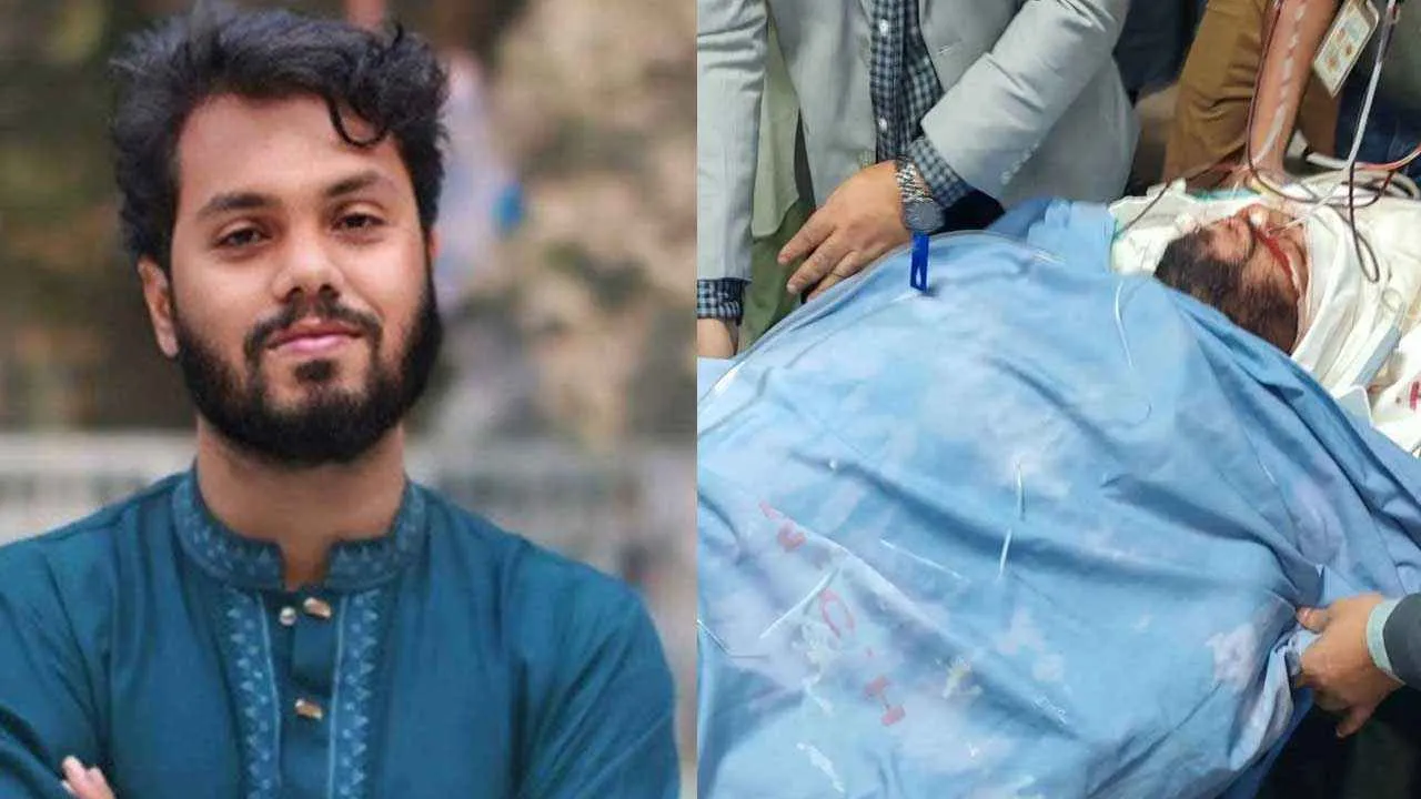 ওসমান হাদি ‘লাইফ সাপোর্টে’, মাথার ভেতরেই গুলি