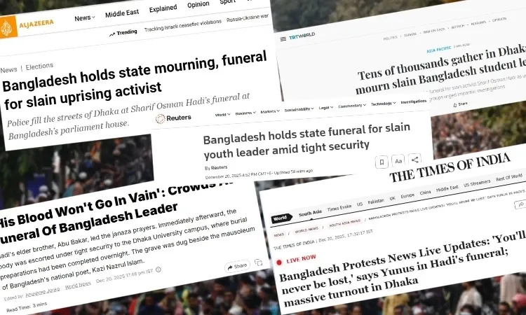 International media highlight massive turnout at Hadi’s funeral