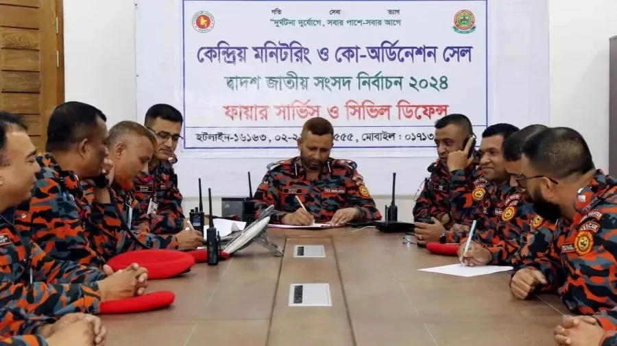 Fire service forms monitoring cell ahead of polls