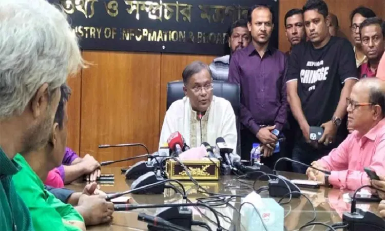 ধাক্কা দিতে গিয়ে বিএনপি পড়ে গেছে : ড. হাছান মাহমুদ