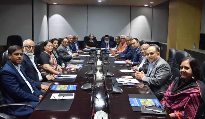 ICC Global Chair visit to ICCB Secretariat