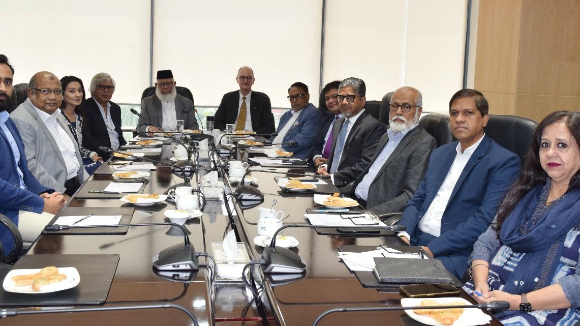 Ambassador of Germany meet ICCB President
