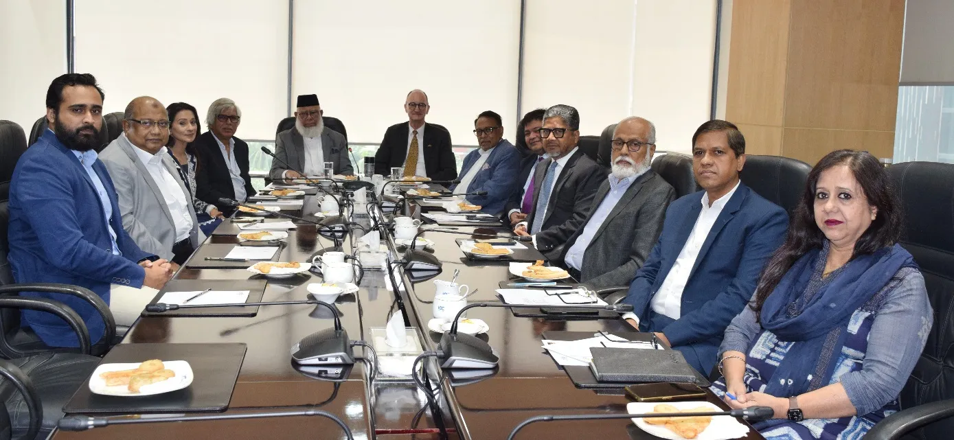 Ambassador of Germany meet ICCB President