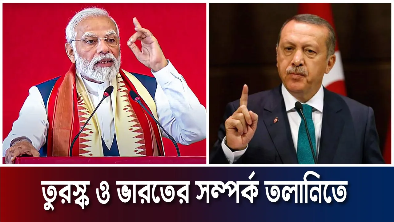 কী কারণে তুরস্ক ও ভারতের সম্পর্কে ফাটল?