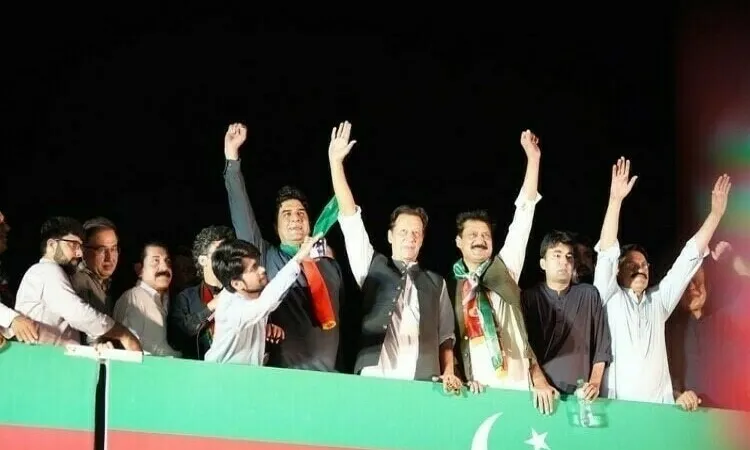 Pakistan’s ex-PM Imran Khan wins by-polls as long march edges closer