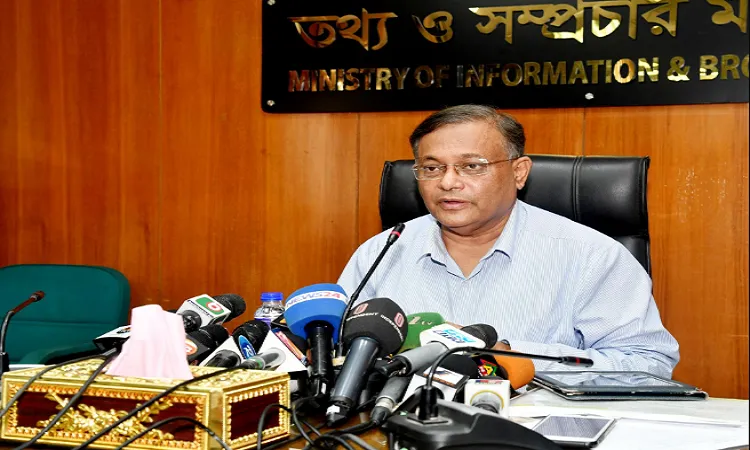 আইন অনুযায়ী সংবাদপোর্টালগুলো বুলেটিন প্রচার করতে পারে না : তথ্যমন্ত্রী