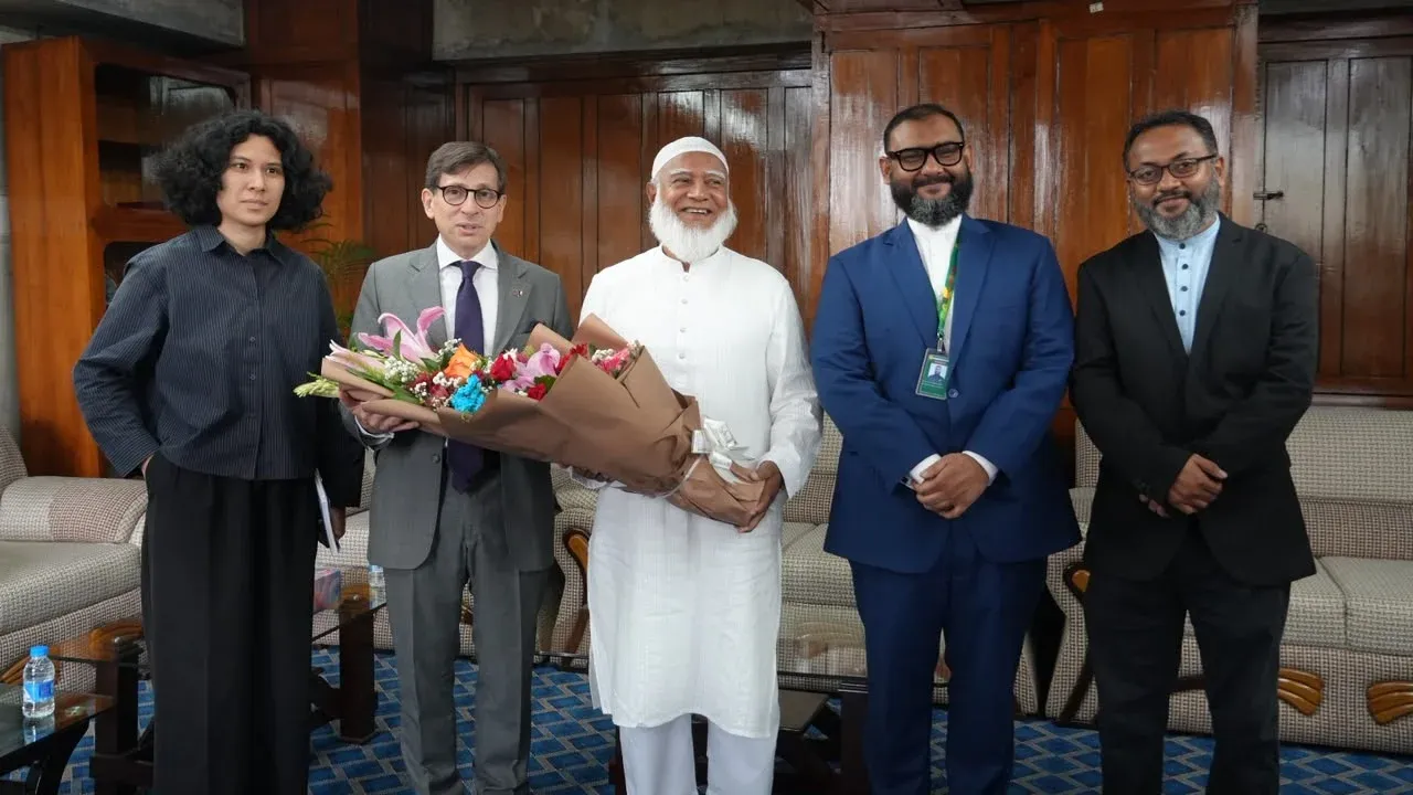 বিরোধীদলীয় নেতার সঙ্গে ফ্রান্সের রাষ্ট্রদূতের সৌজন্য সাক্ষাৎ