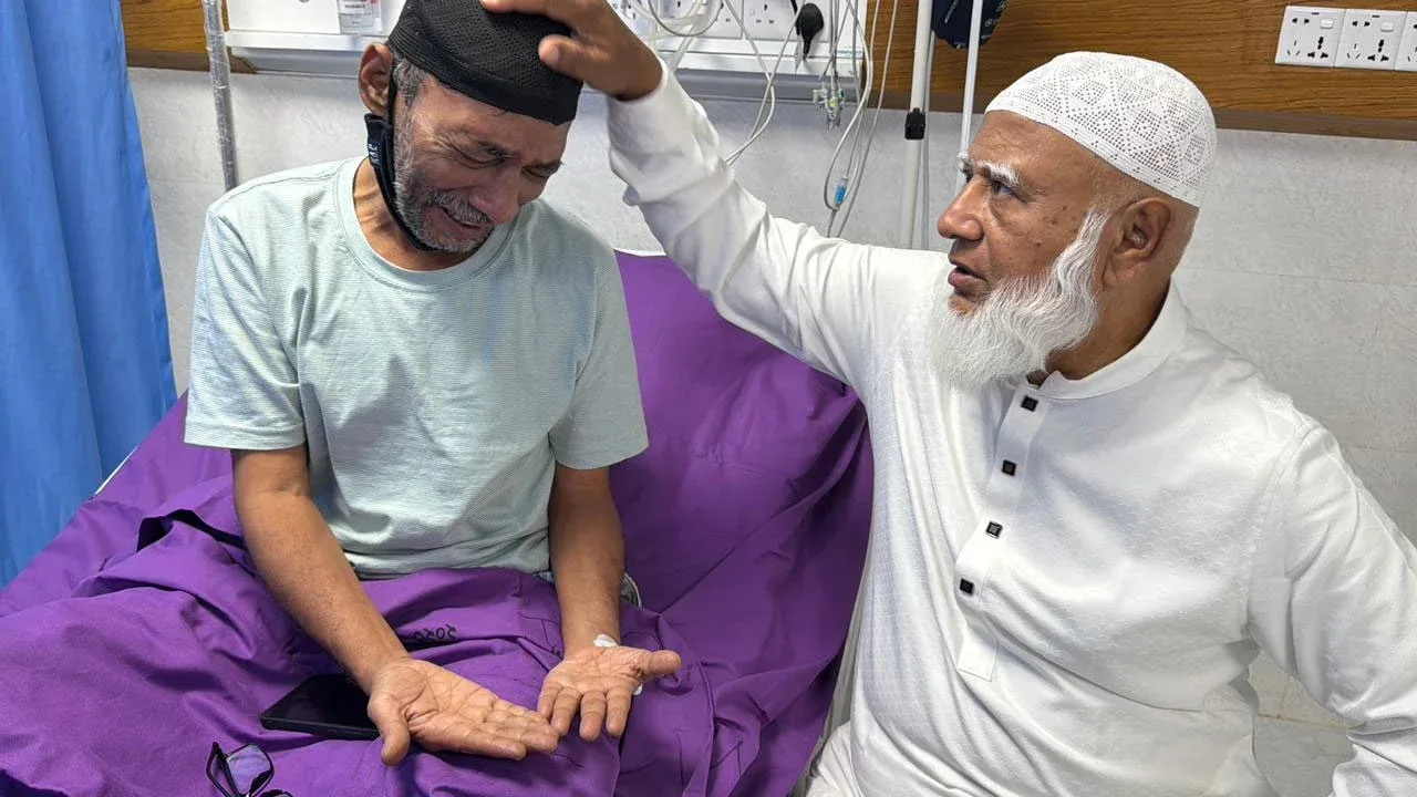 রামিসার বাবাকে দেখতে হাসপাতালে জামায়াত আমির