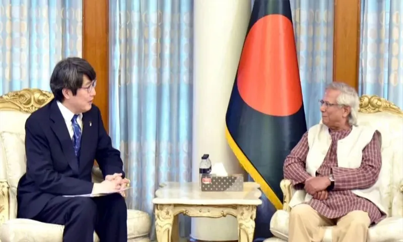 Japanese Ambassador meets Prof Yunus