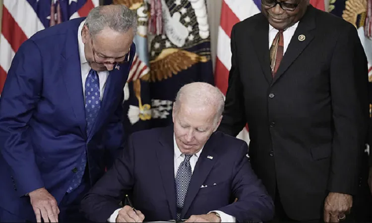 Biden signs major climate change, health care law