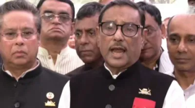 শেখ হাসিনাকে হটানোর ষড়যন্ত্র করছে বিএনপি : ওবায়দুল কাদের