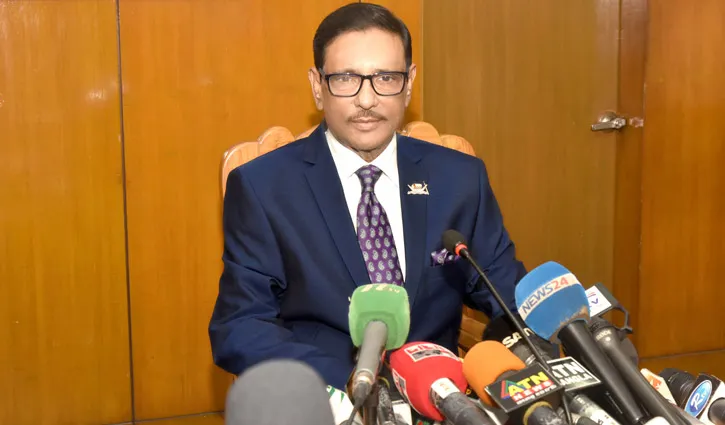 নিরপেক্ষ নির্বাচনের প্রস্তুতি নিচ্ছে সরকার: ওবায়দুল কাদের