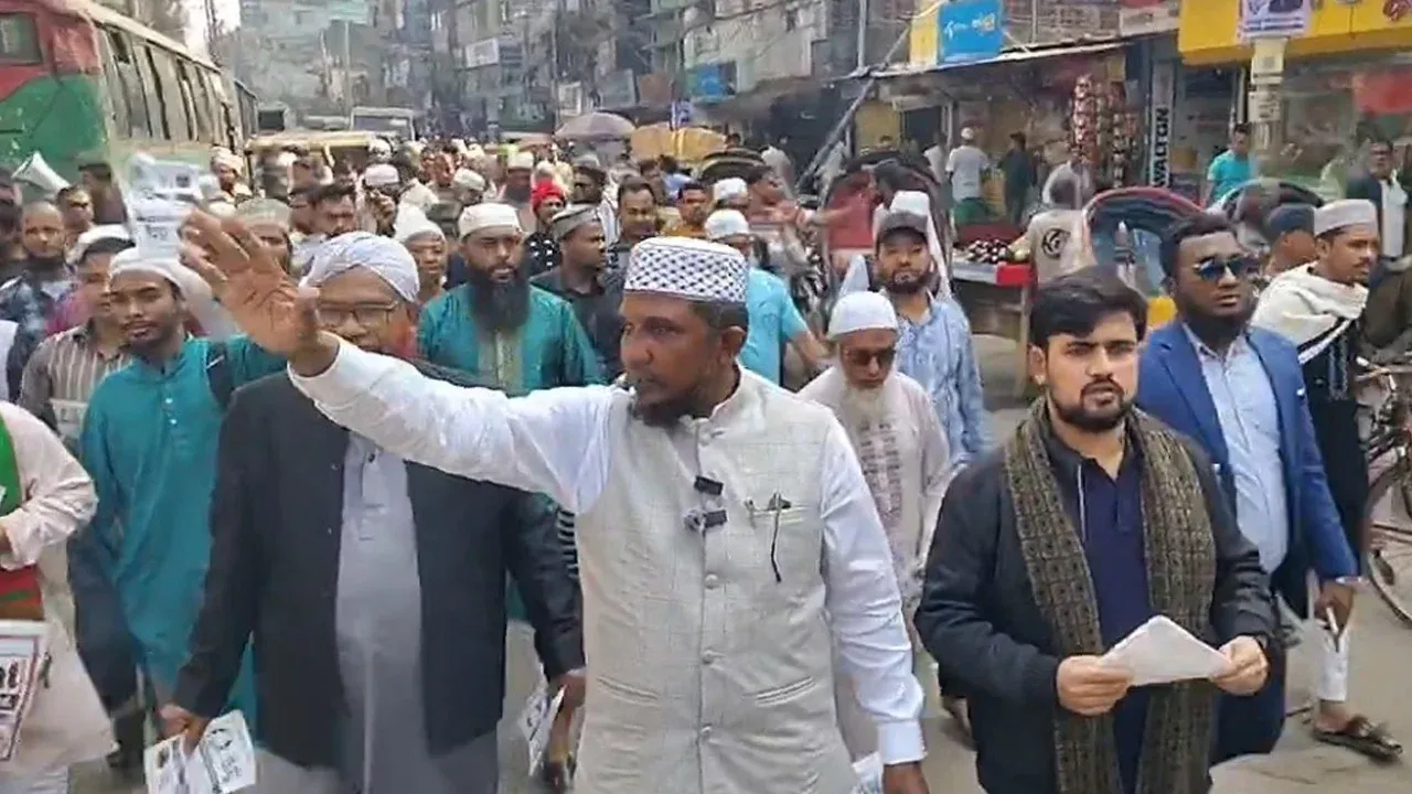 ঢাকার বিভিন্ন আসনে প্রচারে ব্যস্ত জামায়াতের প্রার্থীরা