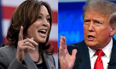 Kamala Harris and Donald Trump