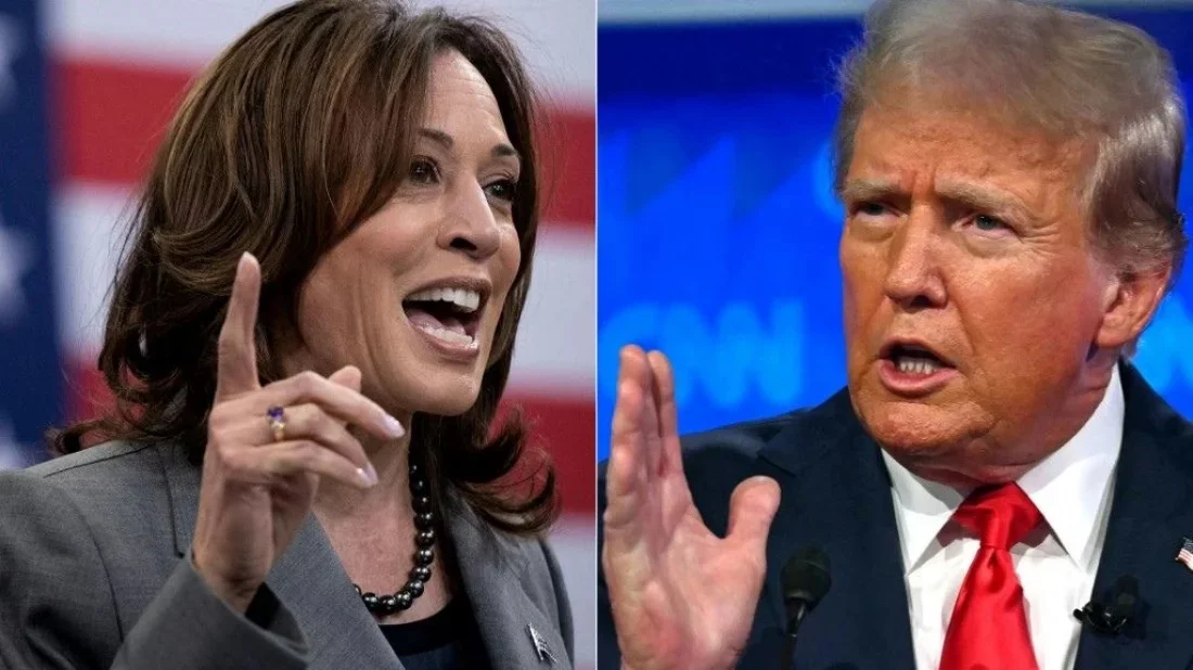 Kamala Harris and Donald Trump