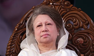 Khaleda Zia hospitalised again