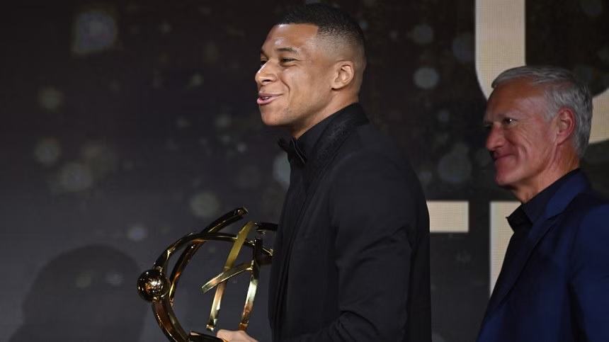 Mbappe named best French player for fourth consecutive time