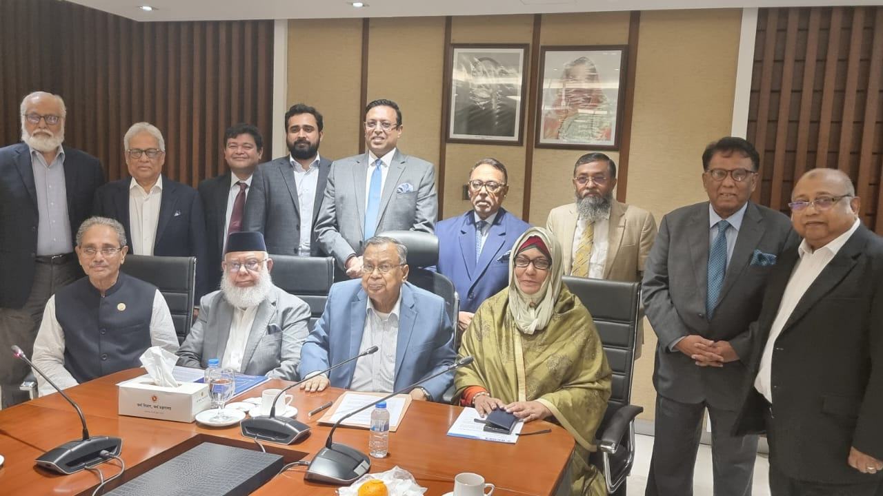 ICC Bangladesh President called on Finance Minister