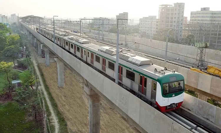 PM Hasina inaugurates metro rail today