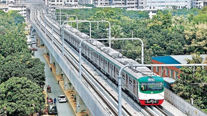 Metro rail: Agargaon-Motijheel section to open by November