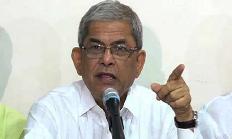 তথ্য ও সম্প্রচার মন্ত্রীর মন্তব্য হাস্যকর : মির্জা ফখরুল