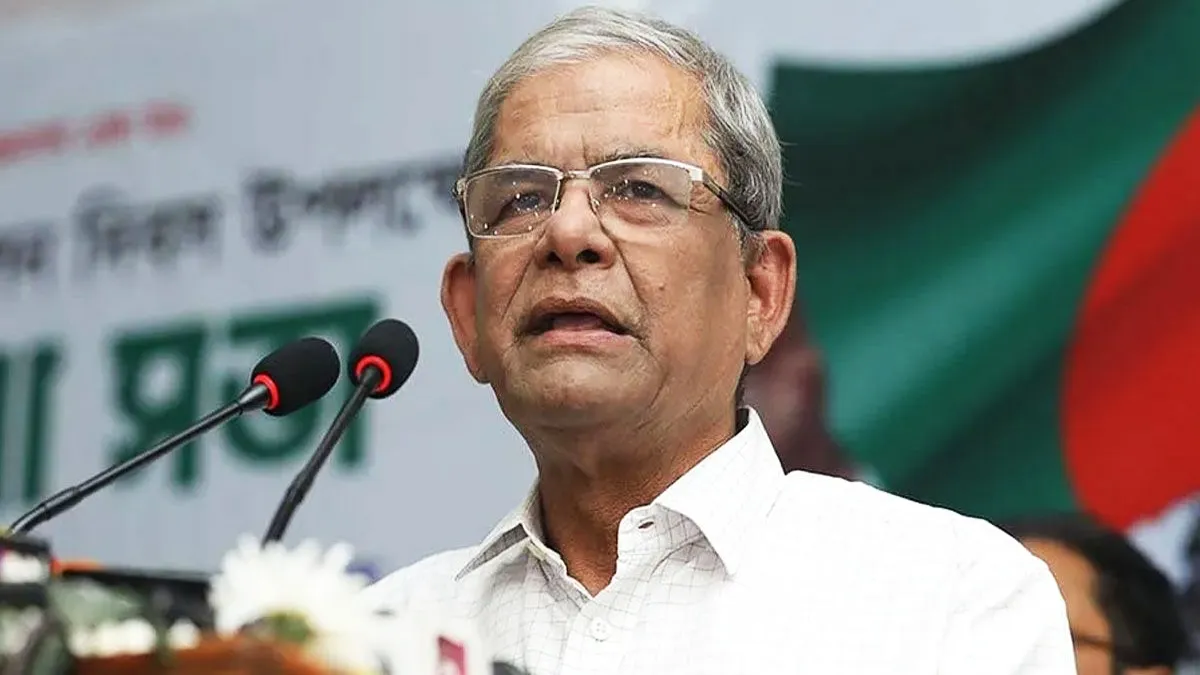 বাংলাদেশে সবচেয়ে বড় রাজনৈতিক শক্তি বিএনপি : মির্জা ফখরুল