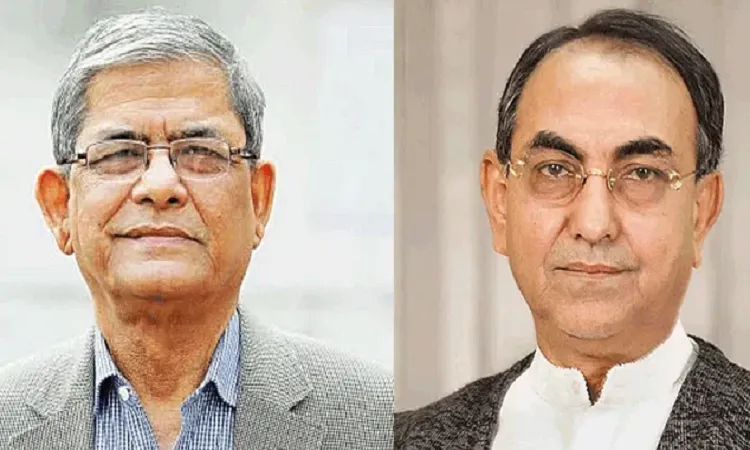 Arrested Mirza Fakhrul and Mirza Abbas: DB