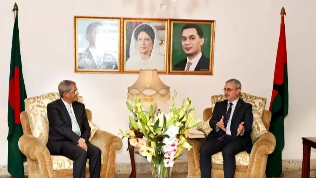 EU Ambassador Michael Miller meets Mirza Fakhrul