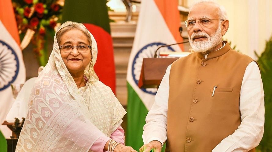 Modi to meet PM Hasina before Biden this evening
