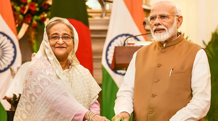 Modi & PM Hasina