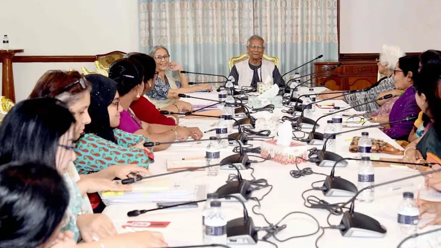 Women leaders meet chief adviser with proposals for reform