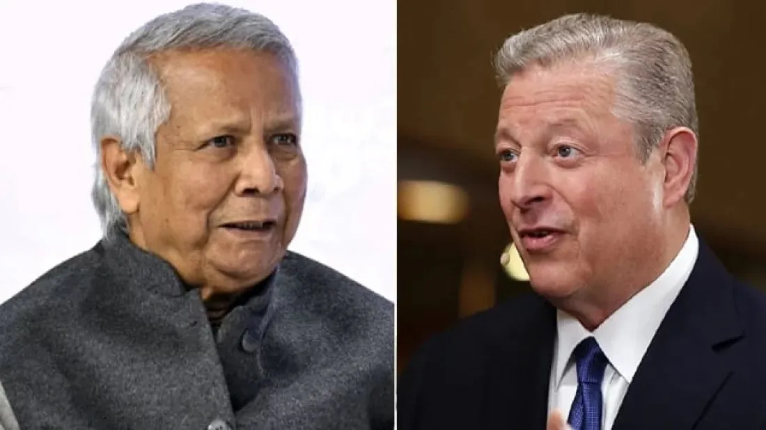 Ex-US vice president Al Gore lauds Yunus's three-zero theory